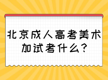 北京成人高考美術