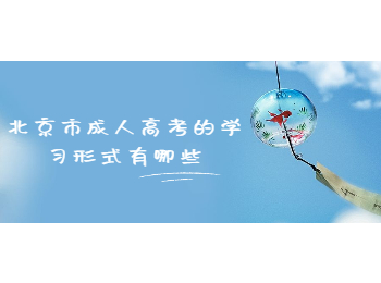 北京市成人高考學(xué)習(xí)形式